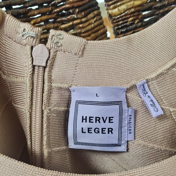 Herve Leger Large Bondage Dress - Picture 5 of 6